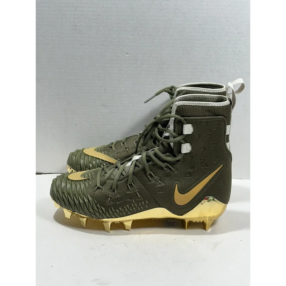Nike Force Savage Elite TD OPNG 18 Football Cleats Sz 10.5 Olive AH6424-271 RARE